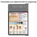 Folding Memo - WhiteCoat Clipboard® - Silver Nursing Edition