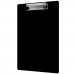 Letter Size 8.5 x 11 Aluminum Clipboard | Black Letter Size 8.5 x 11 Aluminum Clipboard | Black