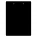 Letter Size 8.5 x 11 Aluminum Clipboard | Black Letter Size 8.5 x 11 Aluminum Clipboard | Black