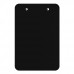 Memo Size 5 x 8 Plastic Clipboard | Black