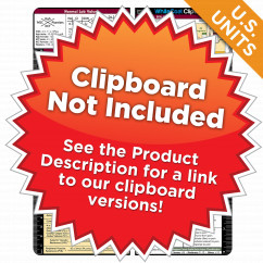 VERTICAL - Medical Adhesive Reference Label 